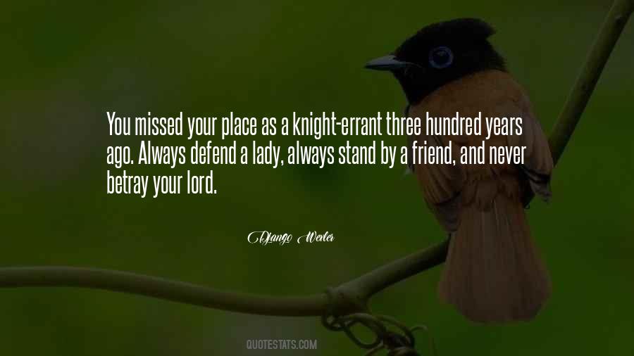 Sayings About A Knight #1805791