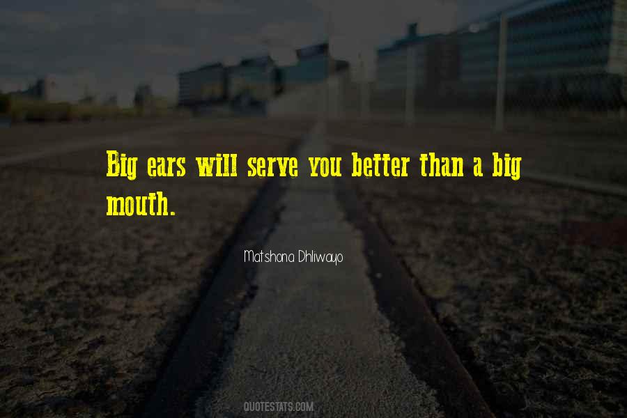 Sayings About A Big Mouth #1664170