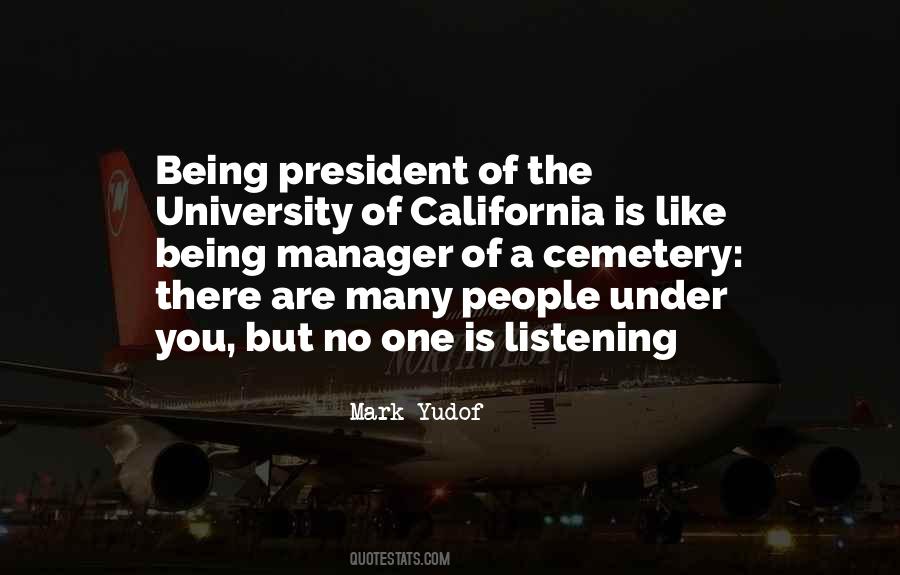 Sayings About Being A President #1339523