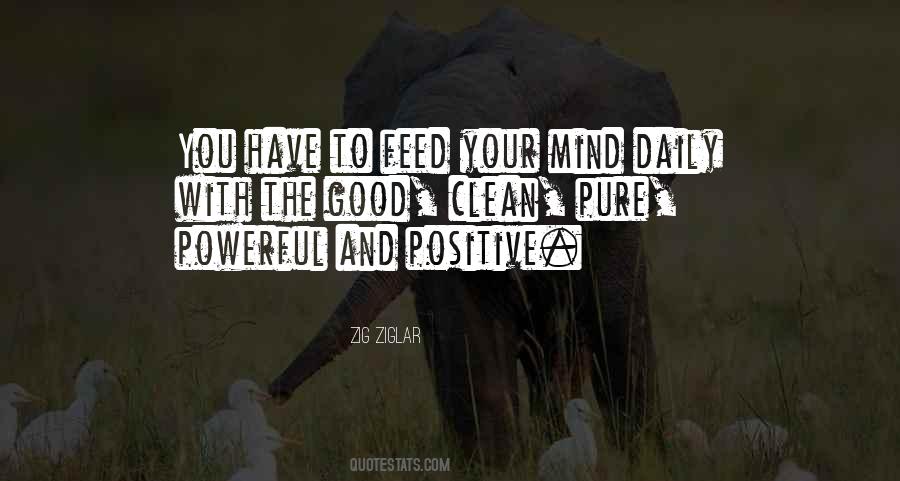 Sayings About Positive Mind #144277