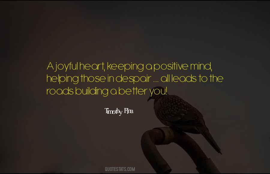 Sayings About Positive Mind #72206