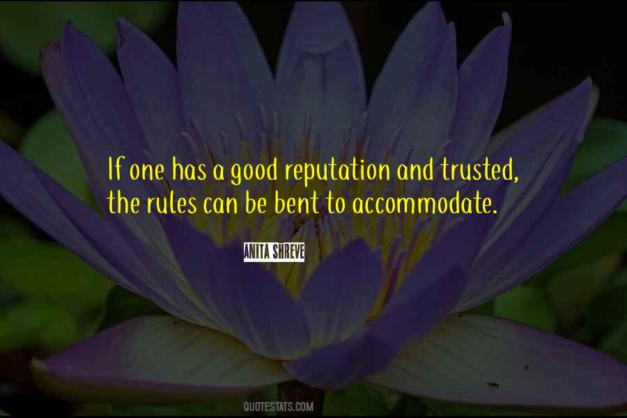 Sayings About A Good Reputation #1536705