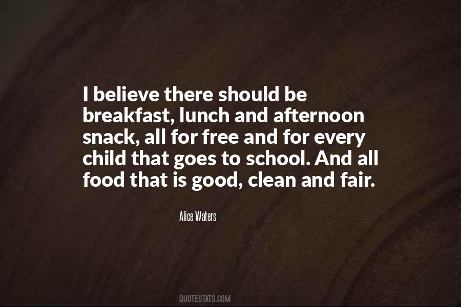 Sayings About School Lunch #1246347