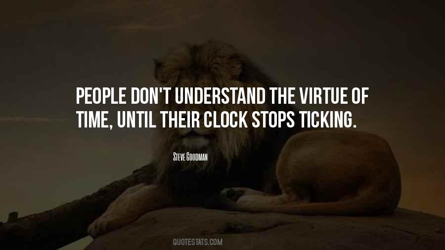 Quotes About Time Ticking #1641316