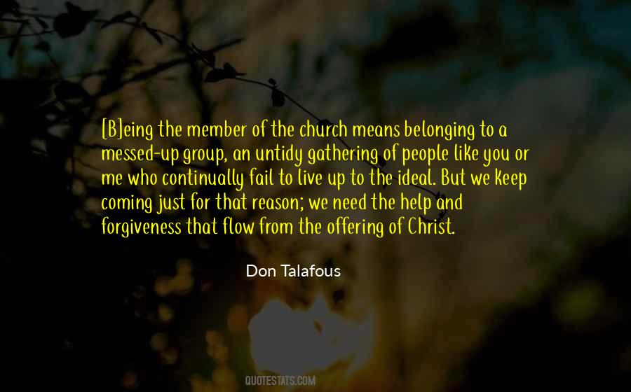 Quotes About Church Gathering #903927