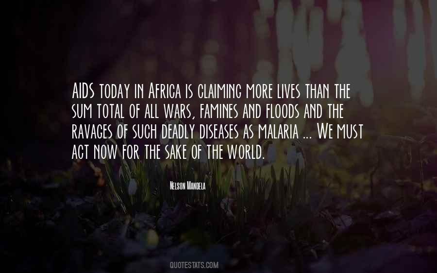 Quotes About Diseases In Africa #325985