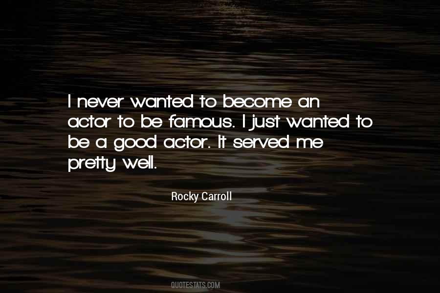 Famous Actor Sayings #94729