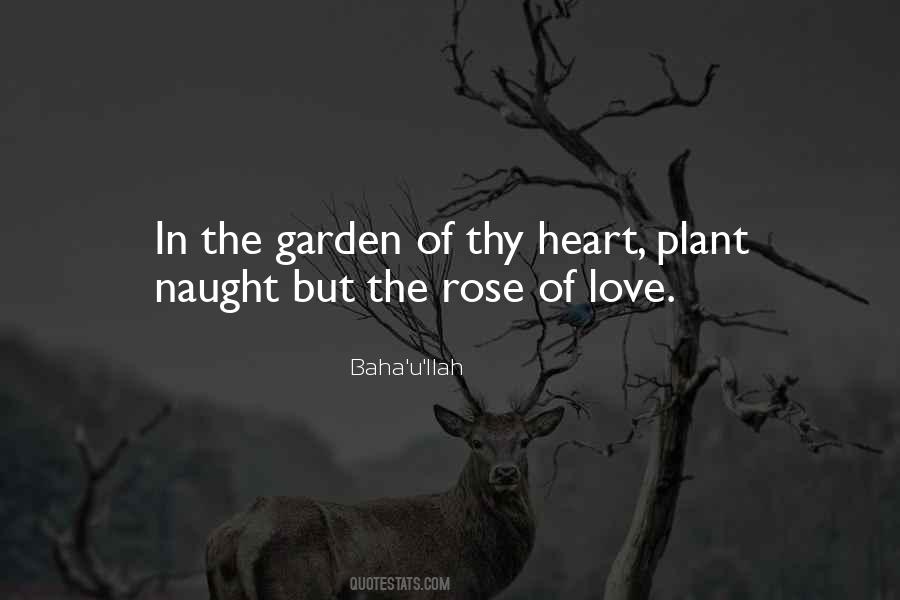 Rose Garden Sayings #350917