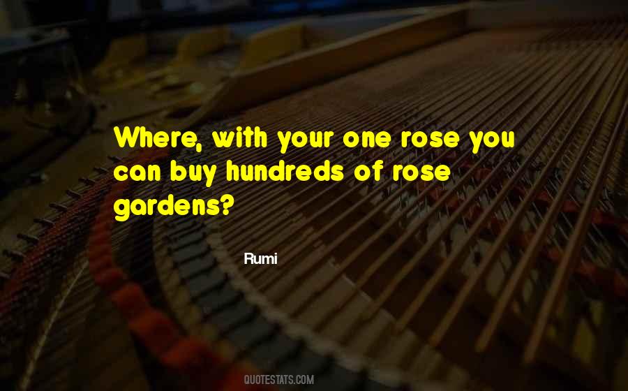 Rose Garden Sayings #596244