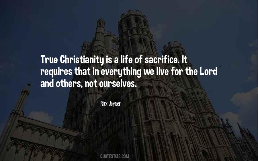 Quotes About Sacrifice For Others #124051