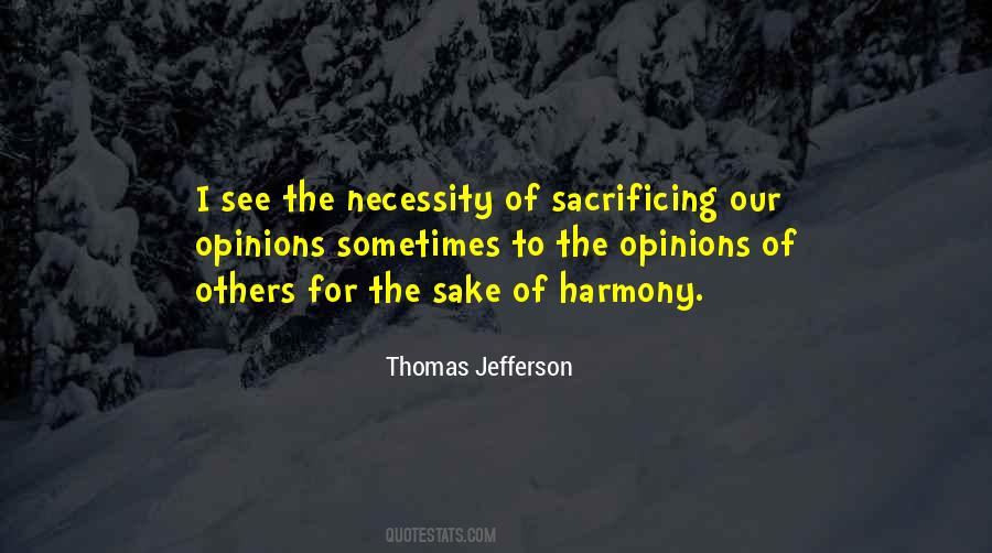 Quotes About Sacrifice For Others #1823788