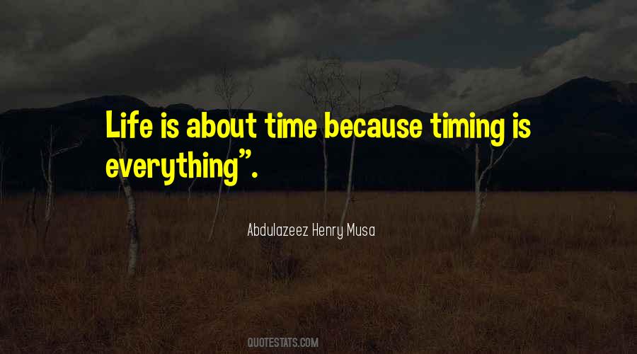 About Time Sayings #1134239