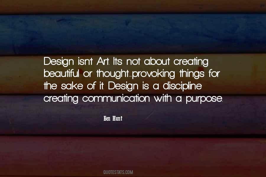 Quotes About Purpose Of Art #1047064