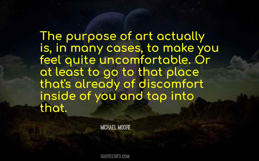 Quotes About Purpose Of Art #1164631