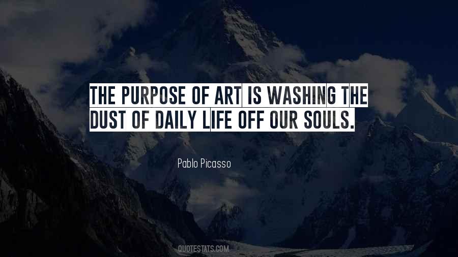 Quotes About Purpose Of Art #65404