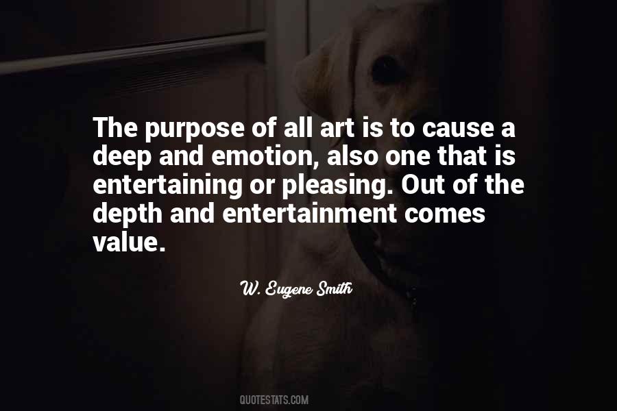Quotes About Purpose Of Art #950162