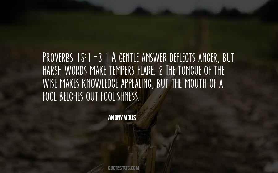Anger Proverbs Sayings #1679759