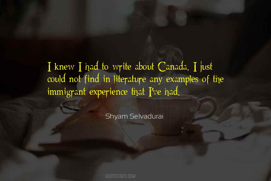 Welcome To Canada Sayings #10330