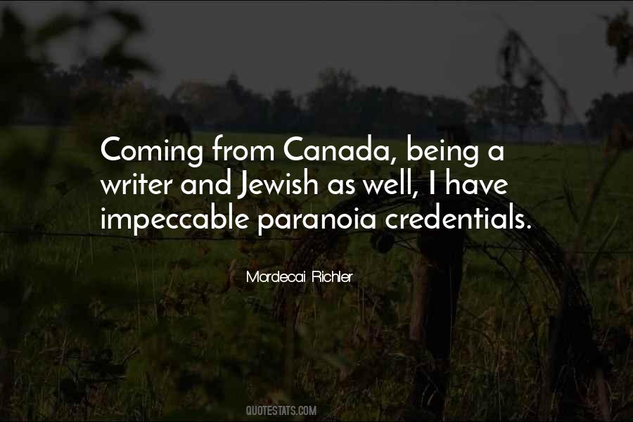 Welcome To Canada Sayings #53483