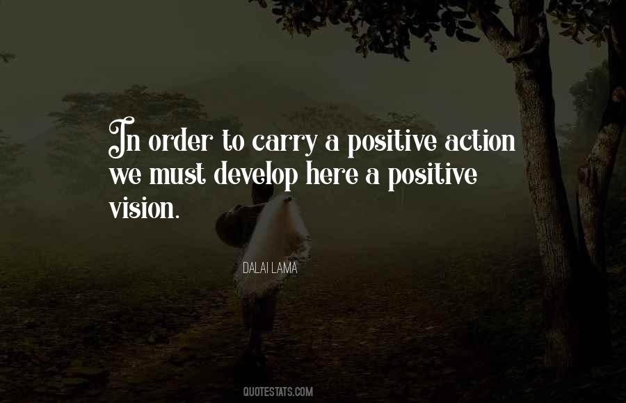 Positive Action Sayings #1374410