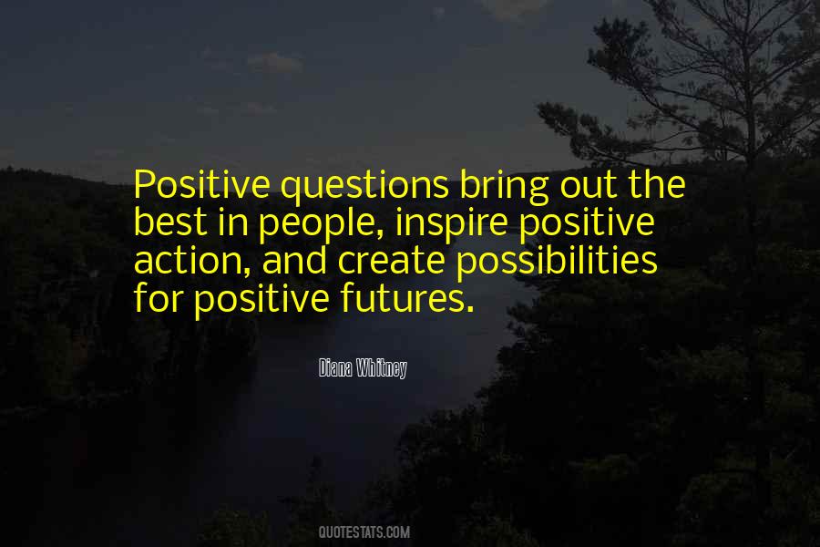 Positive Action Sayings #247405