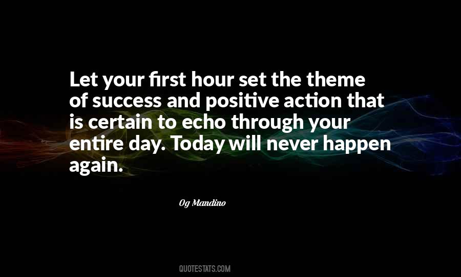 Positive Action Sayings #329396