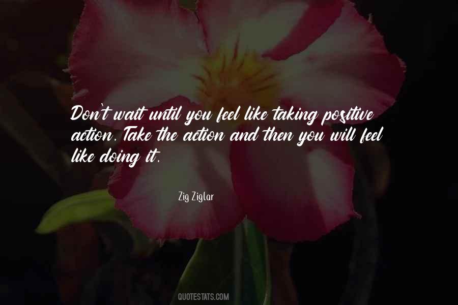 Positive Action Sayings #941202