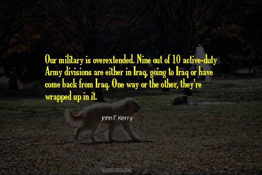 Active Duty Sayings #324740