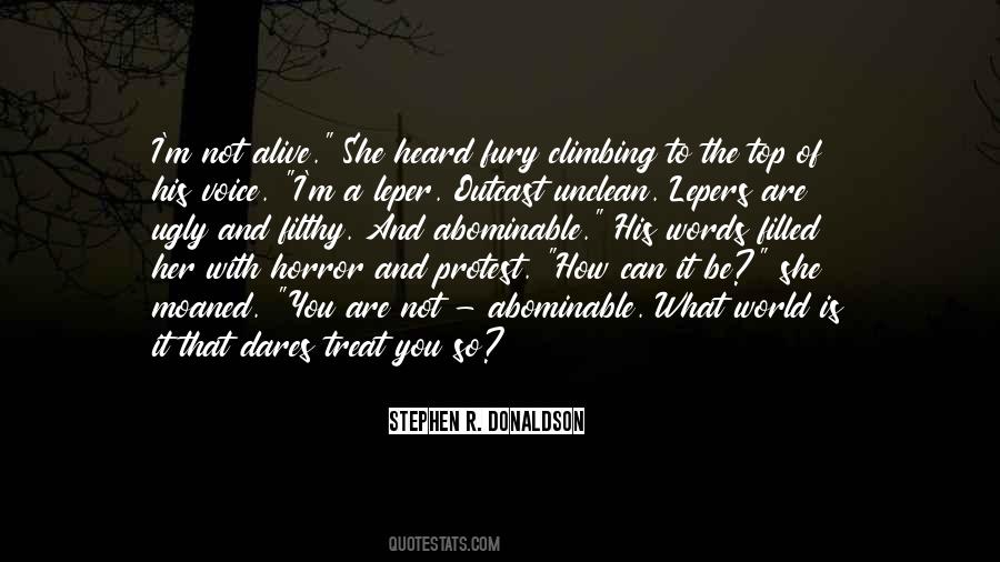Quotes About Lepers #851843