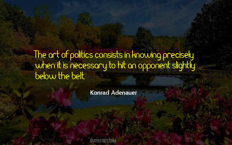 Konrad Adenauer Sayings #1328356