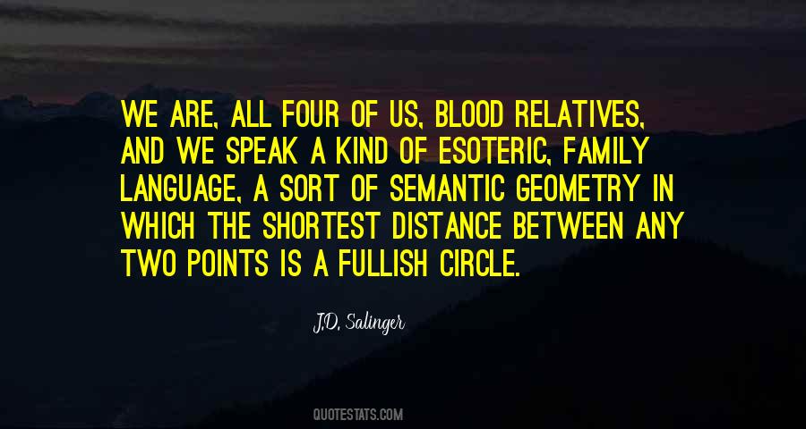 Family Distance Sayings #1788004