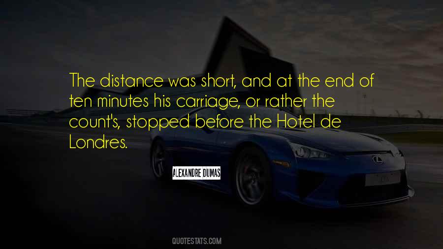 Short Distance Sayings #1074996