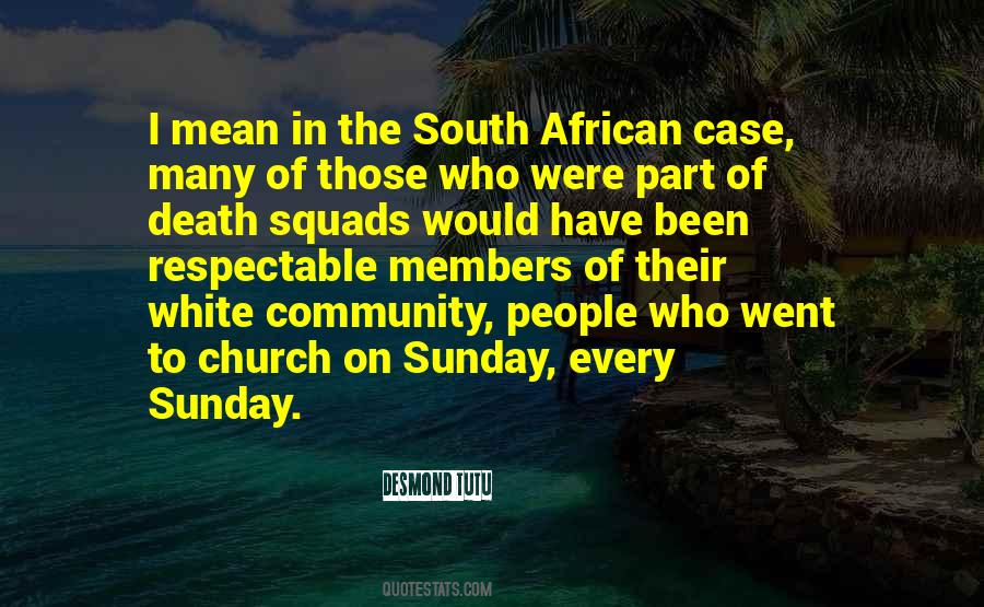 White South African Sayings #1560673