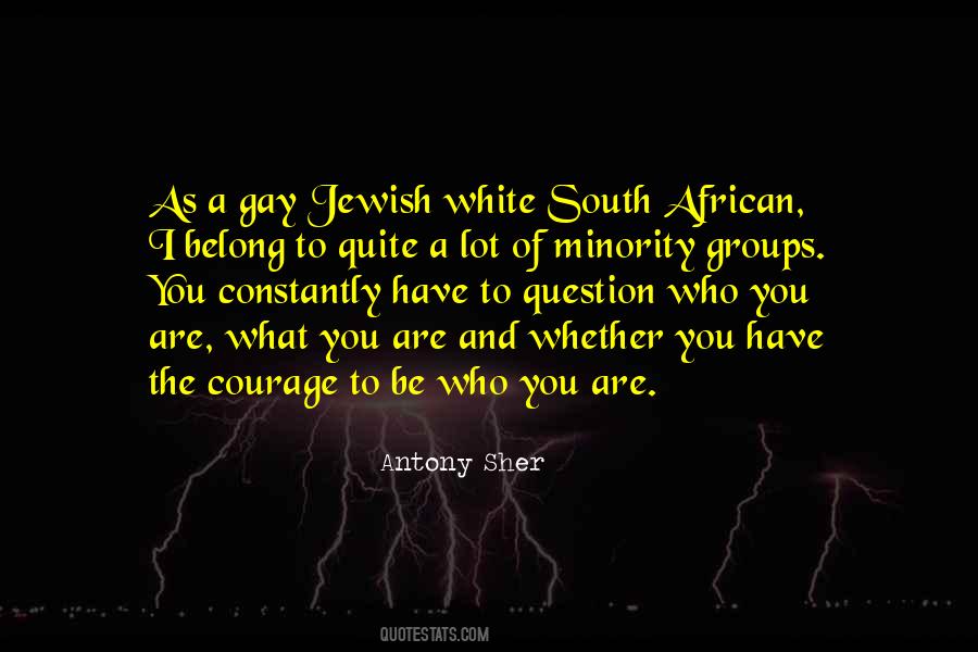 White South African Sayings #1690999