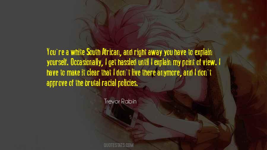 White South African Sayings #953655
