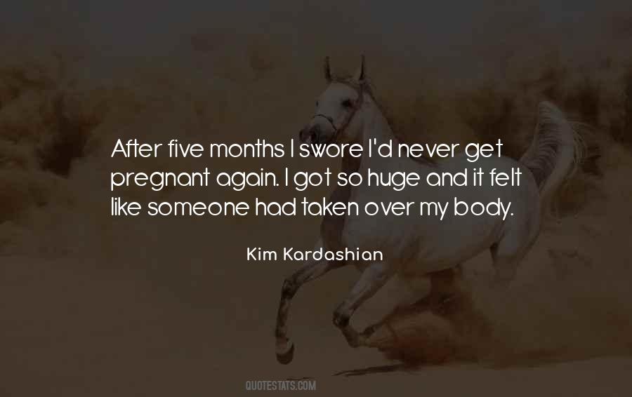 Pregnant Again Sayings #828389