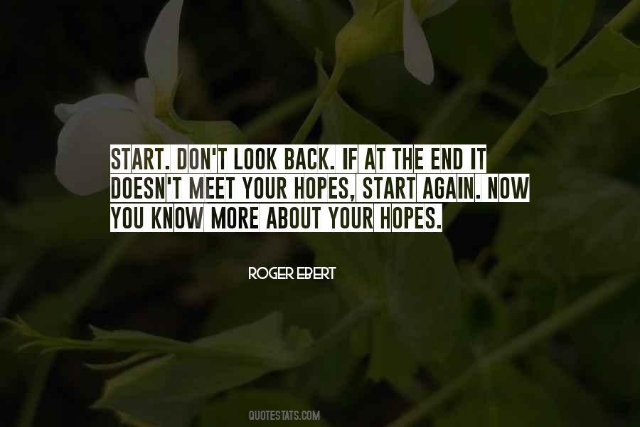 Start Again Sayings #1448236