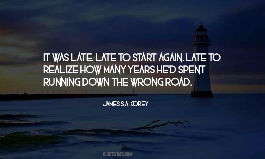 Start Again Sayings #1521562