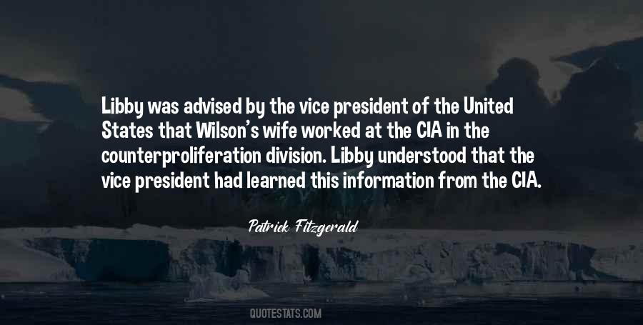 Quotes About Vice President #1660473