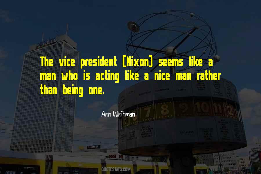 Quotes About Vice President #1772926