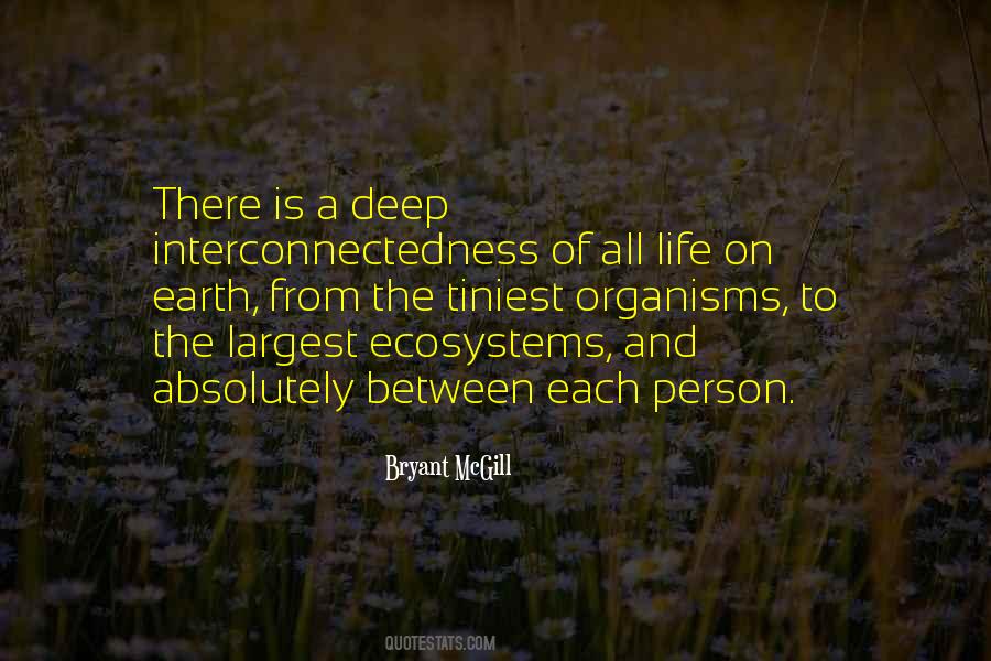 Quotes About Interconnectedness #1198069