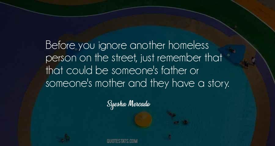 Homeless Person Sayings #490790