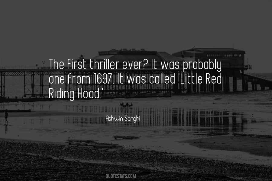 Red Riding Hood Sayings #969001