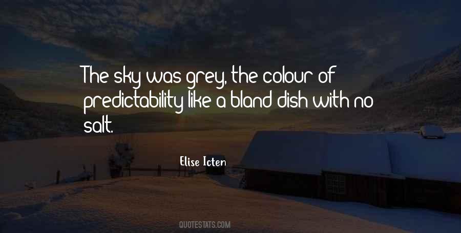 Grey Sky Sayings #68379