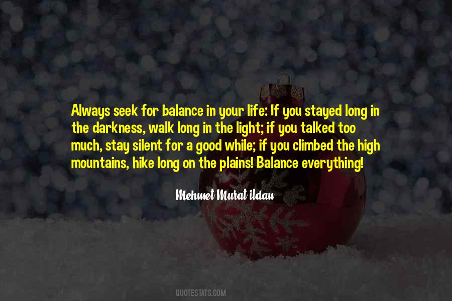 Balance Your Life Sayings #279347