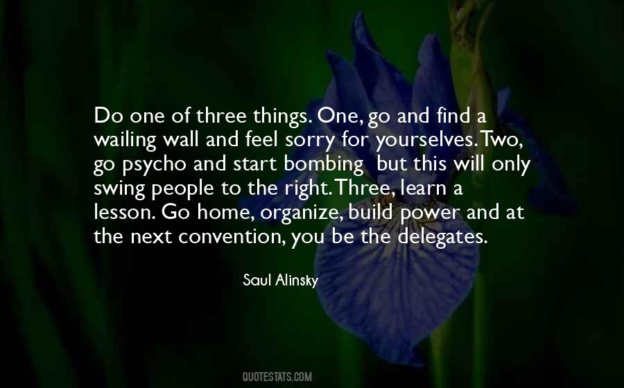 Saul Alinsky Sayings #868256