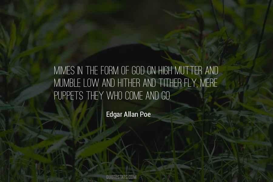 Allan Poe Sayings #206376