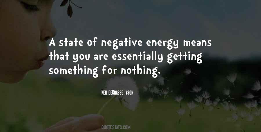 Quotes About Negative Energy #1780817