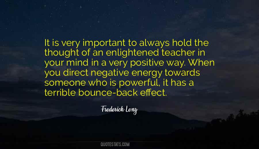 Quotes About Negative Energy #58840