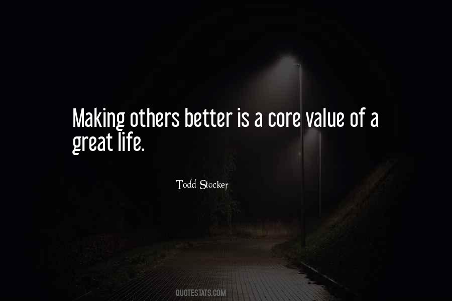 Core Value Sayings #108434
